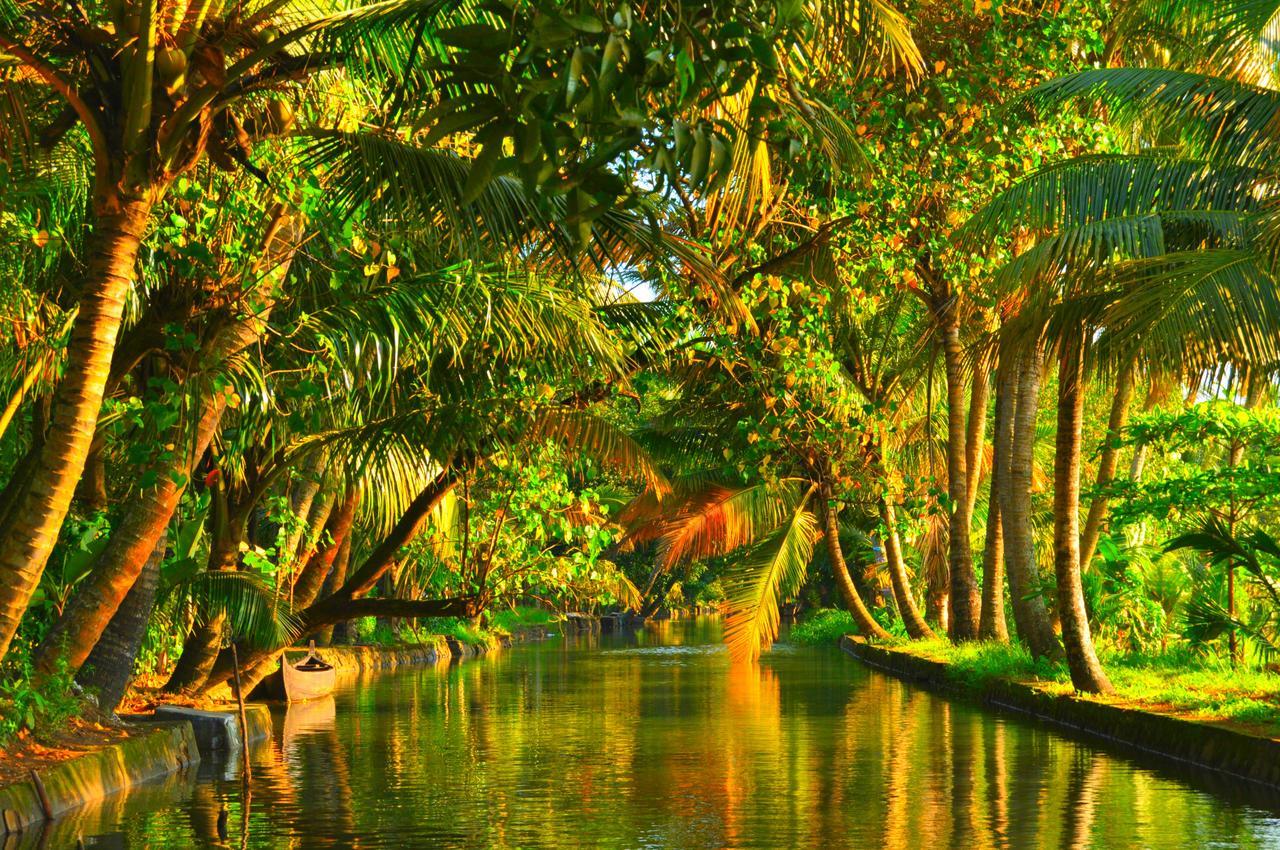 Hôtel Chaandhni Lake View à Alappuzha Extérieur photo